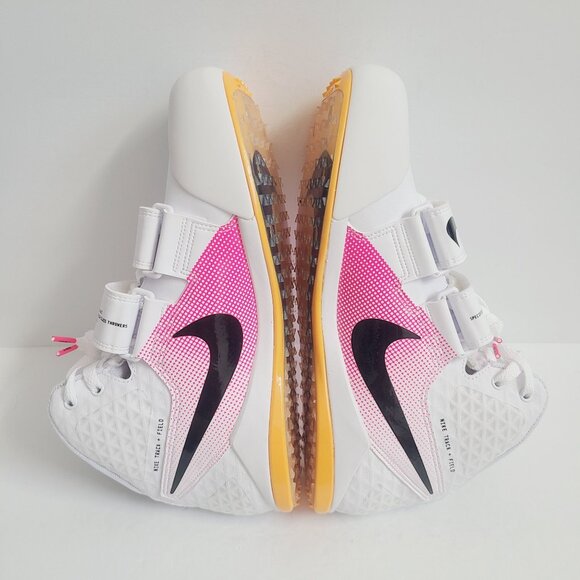 NEW Nike Zoom Javelin Elite 3 Track Shoes WITH SPIKES AJ8119-101 Size 10 White main image 4